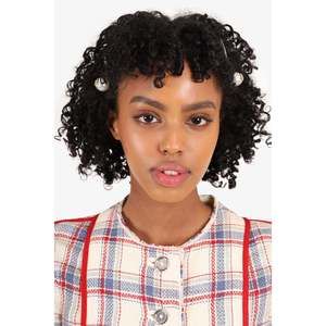 Pre-Loved Chanel™ Silver Faux Pearl Crystal Hair Pins x 2